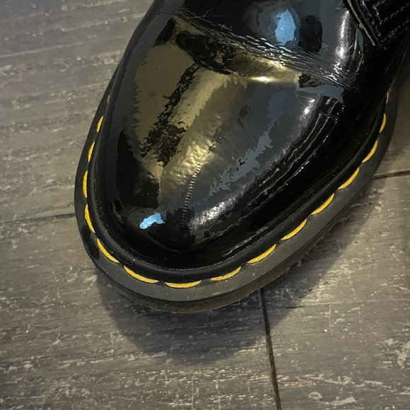 Dr. Martens women 1461 Black Patent Leather Oxford Shoes US 8/EU 39 - Picture 2 of 11